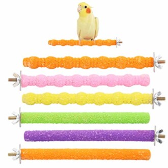 6 Pcs Parrot Perches