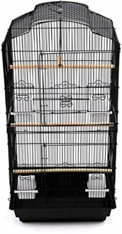 37' Rooftop Metal Large Bird Parrot Cage Carrier